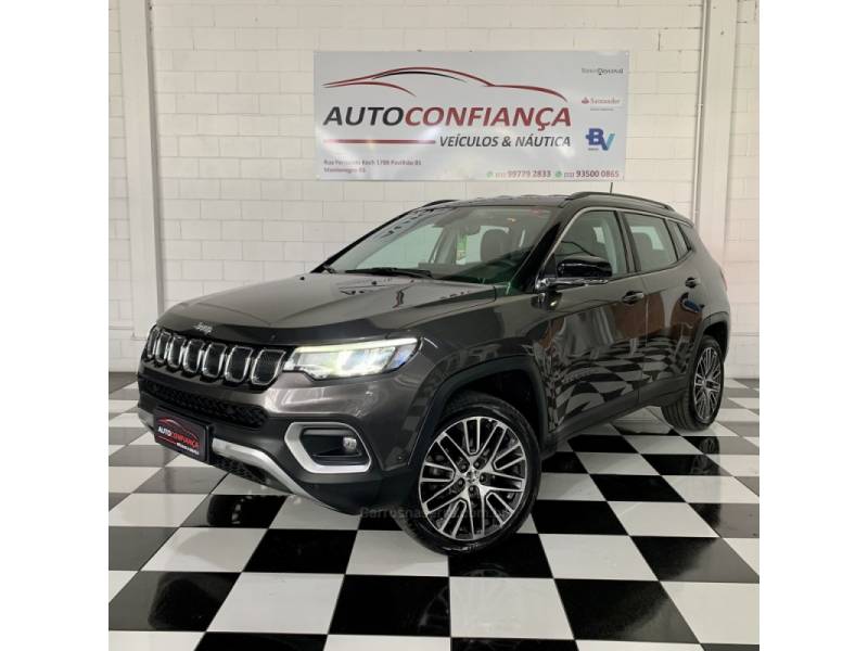 JEEP - COMPASS - 2021/2022 - Cinza - R$ 169.900,00