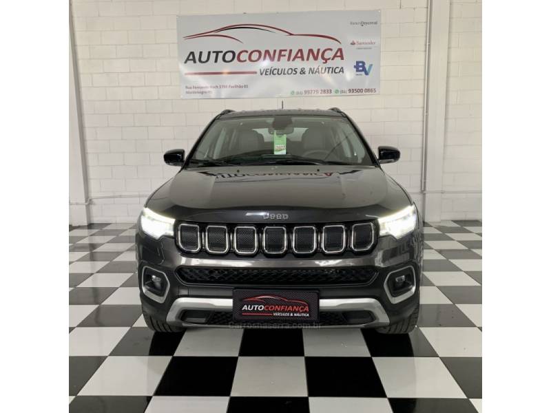 JEEP - COMPASS - 2021/2022 - Cinza - R$ 169.900,00