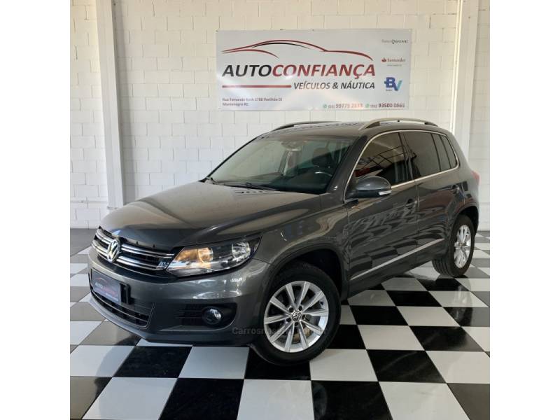 VOLKSWAGEN - TIGUAN - 2015/2015 - Cinza - R$ 79.900,00