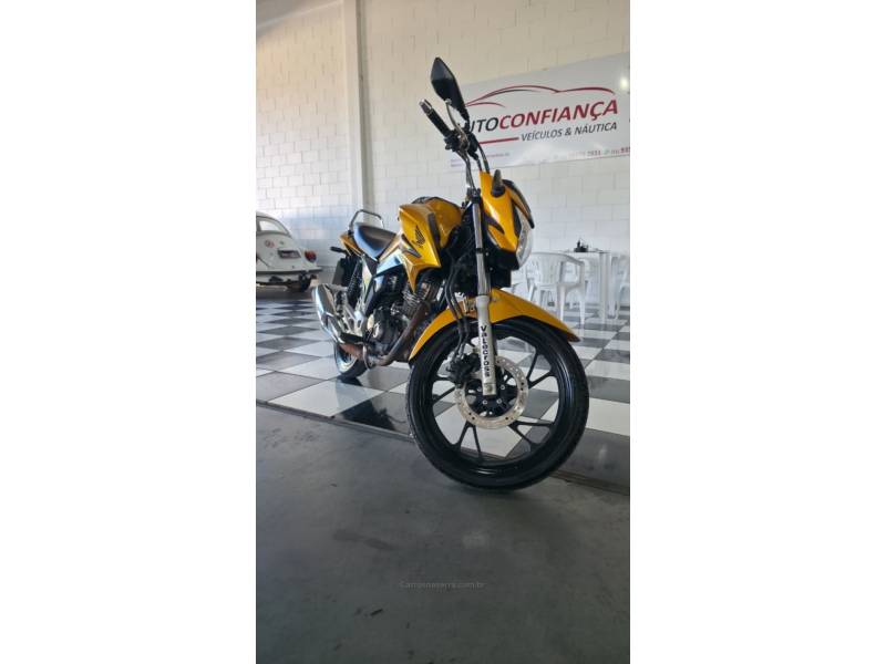 HONDA - CG 160 - 2022/2022 - Amarela - R$ 18.900,00