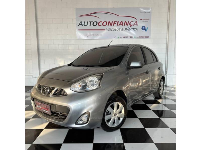 NISSAN - MARCH - 2015/2015 - Cinza - R$ 39.900,00