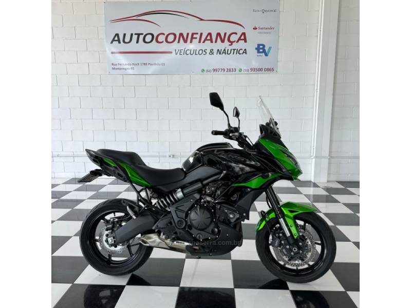 KAWASAKI - VERSYS 650 - 2021/2021 - Verde - R$ 47.900,00