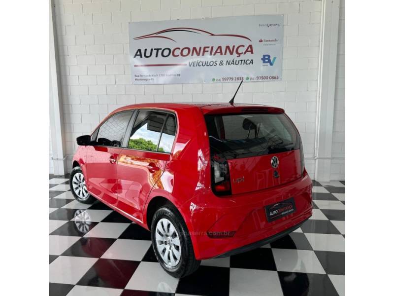 VOLKSWAGEN - UP - 2019/2020 - Vermelha - R$ 60.900,00