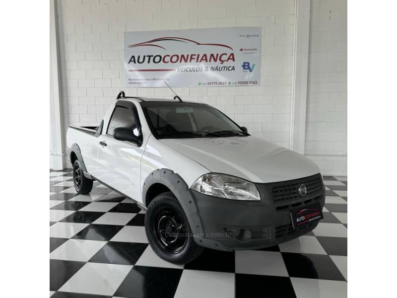 FIAT - STRADA - 2012/2013 - Branca - R$ 42.900,00